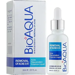 Сироватка для обличчя анти акне Bioaqua Pure Skin Acne Brightening & Best Solution, 30 мл - мініатюра 2