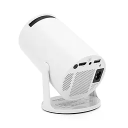 Смарт проектор HY300 PRO, Android 13, 720p, 200 ANSI, Wi-Fi 2.4+5G, White, Box - мініатюра 4