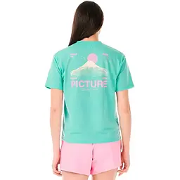 Футболка Picture Organic Timont Women S Темно-м'ятний - мініатюра 2