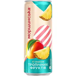 Напій Моршинська Лимонада Тропічні фрукти середньогазований 0.33 л - мініатюра 2