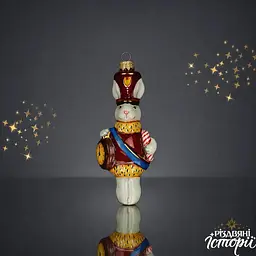 Ялинкова іграшка Різдвяні історії Кролик новорічний 12.5 см (4820001045765) - мініатюра 2