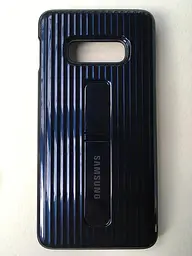 Чохол оригінальний з підставкою Official Protective Standing Cover EF-RG970CLEGRU Samsung Galaxy S10e Blue Navy - мініатюра 5