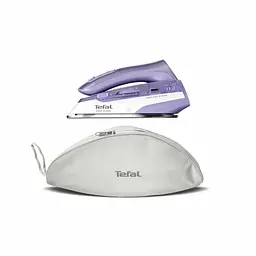 Праска дорожня Tefal First Class, 1000Вт, 65мл, паровий удар -45гр, нерж. сталь, біло-фіолетовий teh0016267 - мініатюра 3