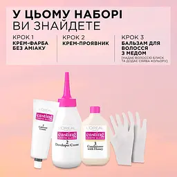 Фарба-догляд для волосся без аміаку L'Oreal Paris Casting Creme Gloss, відтінок 1013 (Світло-світло-русявий бежевий), 120 мл (A5776876) - мініатюра 3