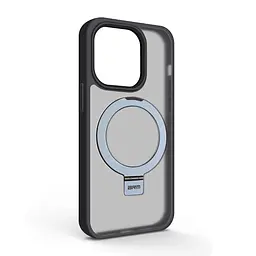 Чехол для Apple iPhone 14 Pro, Unit Stand, черный, MagSafe, противоударный защитный чехол-панель с подставкой, поддержкой магнитных держателей и беспроводной зарядки, защита всего корпуса, силикон + поликарбонат, ArmorStandart (ARM70560)