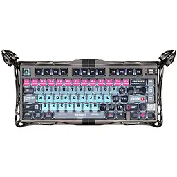 Клавіатура GravaStar Mercury V75 Pro 80keys Magnetic Jade Gaming 8K USB-A RGB Cyberpunk (GSV75PRO_U_RM_EGRY)