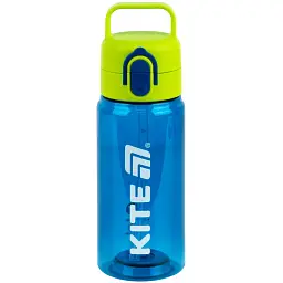 Пляшка для води Kite 600 мл синьо-зелена (K26-1314-1)