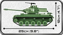 Конструктор COBI M41A3 Walker Bulldog — Американський танк 625 деталей - мініатюра 4