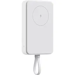 Зовнішній акумулятор Xiaomi Magnetic 10000mAh 33W White (BHR9822GL) [142887] - мініатюра 3