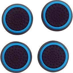 Накладки на стіки Thumb Grips 4-pack для PS4/PS5/Xbox Black Blue [122998]