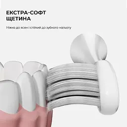 Насадка Oclean P1S12 догляд за яснами ультрам'яка біла 6 шт. - мініатюра 6