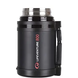 Термос Lifeventure Wide Mouth 0.8 L Чорний - мініатюра 2