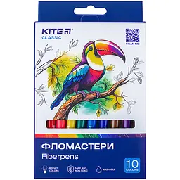 Фломастери Kite Classic 10 шт. (K-455) - мініатюра 2