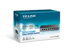 Комутатор TL-SG108E 8xGE, WebSmart TP-Link teh0018093 - мініатюра 6