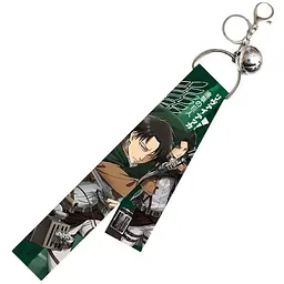 Брелок тканинний Атака титанів Леві Аккерман Attack on Titan Levi Ackerman 10 см