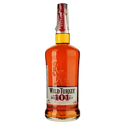 Виски Wild Turkey 101, 50,5%, 1 л (721221)