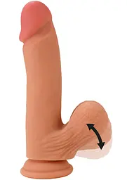 Фалоімітатор Hidden Desire Realistic Dildo 19 см (тілесний) - мініатюра 7