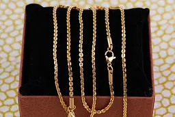 Ланцюг Xuping Jewelry щільний якірний 45 см 2.5 мм золотистий - мініатюра 2