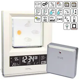 Метеостанція Technoline WS6620 White (WS6620) - мініатюра 5
