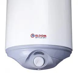 Водонагрівач Eldom STYLE DRY 100 л, 2,0 кВт, "сухий" ТЕН, вертикальний, циліндричний, білий (72270WD) - мініатюра 3