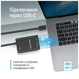 Зчитувач флеш-карт ColorWay USB-C to USB 3.0/SD/MicroSD (CW-CR-02) - мініатюра 7