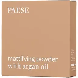 Пудра компактна Paese Mattifying Powder with Argan Oil матуюча відтінок 04 (Natural) 8 г - мініатюра 2