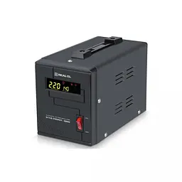 Стабілізатор напруги Real-El STAB ENERGY-1000 (EL122400012) - мініатюра 3