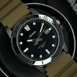 Чоловічий годинник Casio MTP-VD01-5E Сріблястий ( AT1141-0202 ) - мініатюра 5