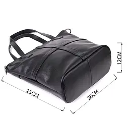 Жіноча сумка з натуральної шкіри Vintage 28х25х12 см sum0029063 - мініатюра 4