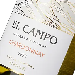 Вино El Campo Chardonnay біле сухе 13% 0.75 л - мініатюра 5