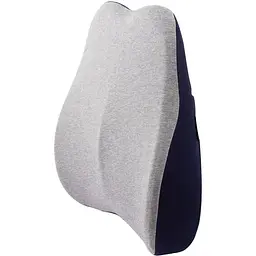 Подушка для попереку OfficePro Gray ергономічна (LP570G) - мініатюра 2
