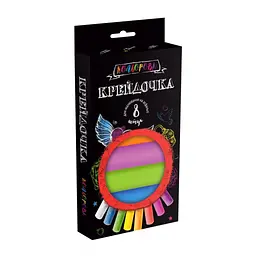 Крейда кольорова "Крейдочка" KRD-02-02U 8 кольорів