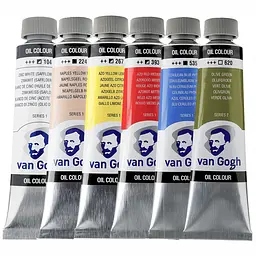 Фарба олійна Van Gogh (105) Білила титанові (на сафлоровій олії) 40 мл Royal Talens (8712079219123)