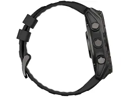 Спортивний годинник Garmin Fenix 8 51mm AMOLED Sapphire Carbon Gray DLC Titanium w. Black/Pebble Gray S. Band (010-02905-20/21) - мініатюра 4