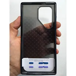 Оригінальний протиударний чохол Tech21 Evo Check для Samsung Galaxy S23 Ultra (6.8") Black (T21-10102) - мініатюра 6