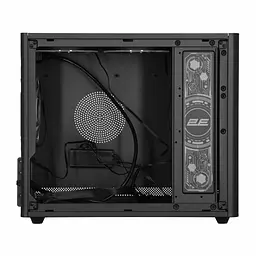 Корпус 2E Credo Plus V350BG без БР 1xUSB3.0 1х USB 2.0 1xUSB Type-C 3x120мм ARGB VGA 350мм LCS ready контролер з пультом TG Side Panel mATX чорний - мініатюра 8