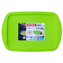 Форма для випікання Pyrex Cook Store прямокутна з кришкою 40 х 27 х 7 см 4.5 л (240P002/7644) - мініатюра 3