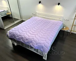Ковдра зимова ArCloud Floral Lavander 170*205 у сумці + 2 подушки з кантом ArCloud Floral Lavander 50*70 у сумці - мініатюра 6
