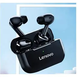 Бездротові навушники Lenovo LP33 чорні - мініатюра 5