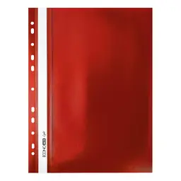 Папка-скоросшиватель Economix А4 Light из перфорации, красная (E38504-03)