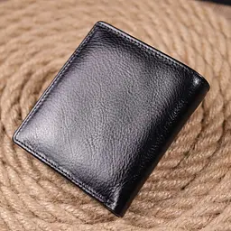 Чоловічий шкіряний гаманець ST Leather 9х10х1 см acs0024019 - мініатюра 6
