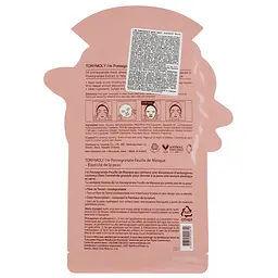Маска тканинна для обличчя Tony Moly I’m Pomgranate Гранат, 21 мл - мініатюра 2