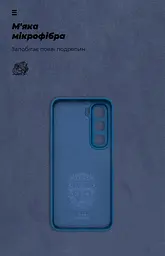 Чехол ArmorStandart ICON для Infinix Hot 60i 4G Camera cover Dark Blue (ARM87894) - мініатюра 4