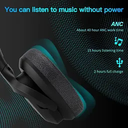 Навушники бездротові Venker B18 Bluetooth з шумопоглинанням - мініатюра 4