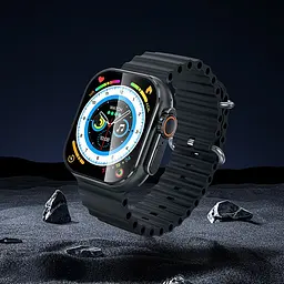 Смарт-годинник HOCO Y23 Ultra 51mm. 300 mAh. IP 67 Smart sports watch(call version) Black (6942007634892) - мініатюра 3