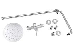 Душова система для кабіни Lidz Aria 1010, Nickel (k35) LDARI1010NKS34934 - мініатюра 6