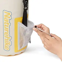 Гермомішок Naturehike CNK2300BS017 25 л Білий (1047-6976023925344) - мініатюра 2