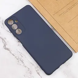 Чохол TPU GETMAN Liquid Silk Full Camera для Samsung Galaxy A26 5G Синій / Midnight Blue - мініатюра 4