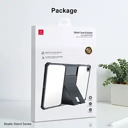 TPU+PC чохол Xundd Stand c посиленими кутами для Samsung Galaxy Tab A9 (8.7'') Чорний - мініатюра 7