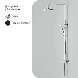 Душова система ShowerSpot з термостатом AM.PM F0780400 Like - мініатюра 6
